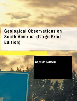 Book cover for Geological Observations on South America