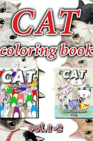 Cover of Cat Coloring Book Vol.1-2