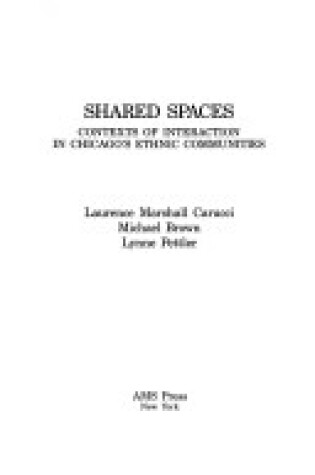 Cover of Shared Spaces