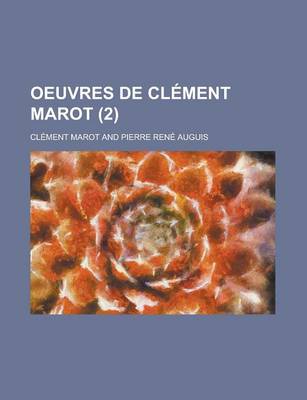 Book cover for Oeuvres de Clement Marot (2 )