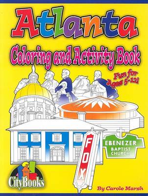 Book cover for Atlanta Coloring & Activity Book