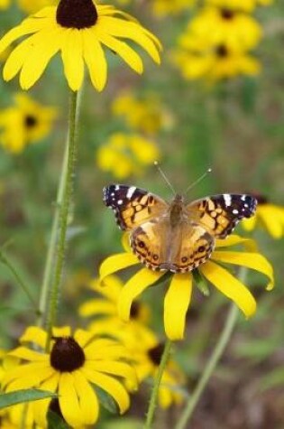 Cover of Butterfly on Black-Eyed Susan Flowers Journal