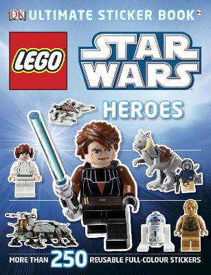 Book cover for LEGO® Star Wars Heroes Ultimate Sticker Book