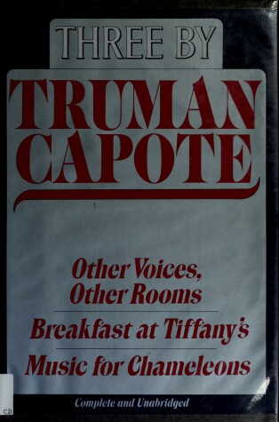 Book cover for Three by Truman Capote