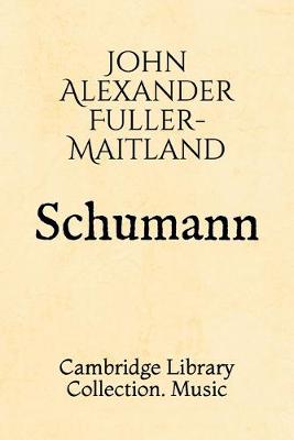 Book cover for Schumann