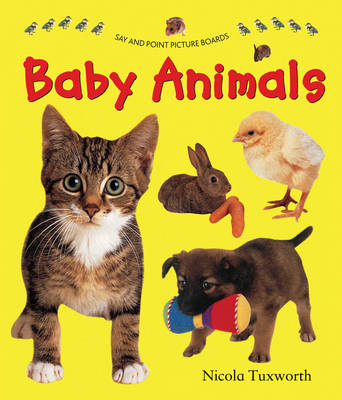 Book cover for Say and Point Picture Boards: Baby Animals