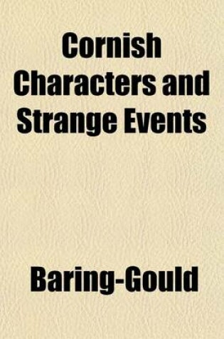 Cover of Cornish Characters and Strange Events