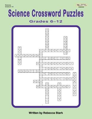 Book cover for Science Crossword Puzzles Grades 6?12
