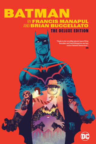 Book cover for Batman by Francis Manapul and Brian Buccellato