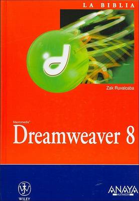 Book cover for Dreamweaver 8 - La Biblia