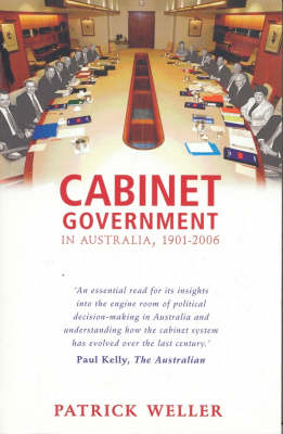 Book cover for Cabinet Government in Australia, 1901-2006