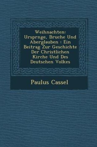 Cover of Weihnachten