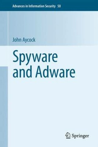 Cover of Spyware and Adware