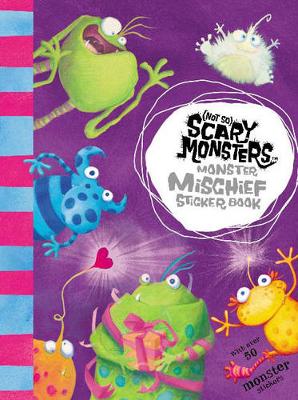 Book cover for Monster Mischief Sticker Book