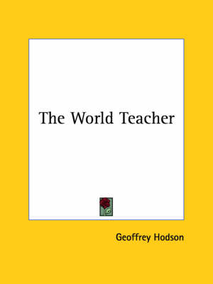 Book cover for The World Teacher