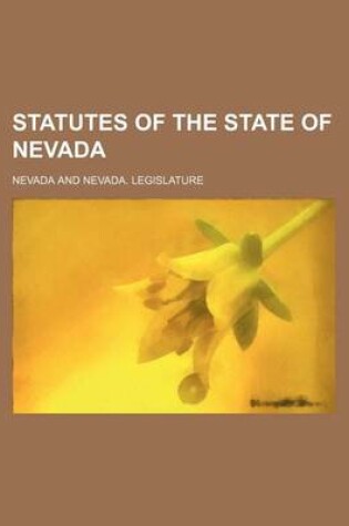 Cover of Statutes of the State of Nevada