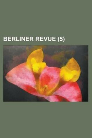 Cover of Berliner Revue (5)