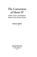 Book cover for The Conversion of Henri IV