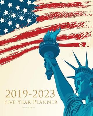 Book cover for 2019-2023 Statue of Liberty Five Year Planner