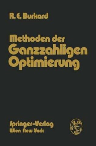 Cover of Methoden Der Ganzzahligen Optimierung