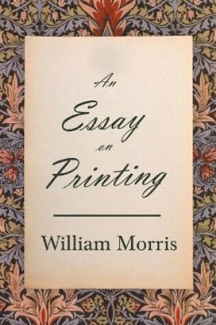 Cover of An Essay on Printing