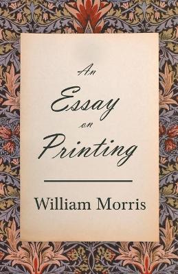 Book cover for An Essay on Printing