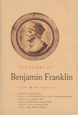 Book cover for The Papers of Benjamin Franklin, Vol. 32