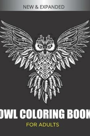 Cover of Owl Coloring Book For Adults