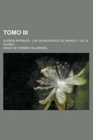 Cover of Tomo III; Suenos Morales