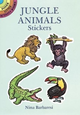 Book cover for Jungle Animals Stickers