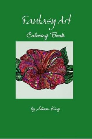 Cover of Fantasy Art Coloring Book