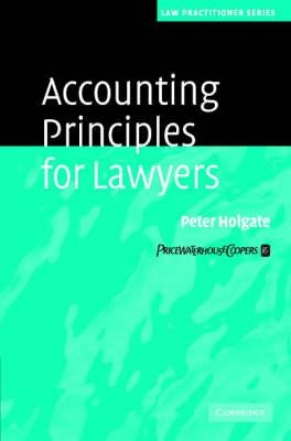 Cover of Accounting Principles for Lawyers