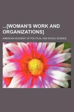 Cover of [Woman's Work and Organizations] Volume 28, No. 2