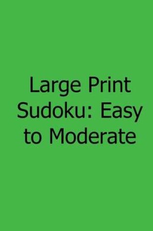 Cover of Large Print Sudoku