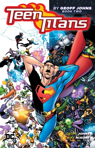 Book cover for Teen Titans by Geoff Johns Book Two