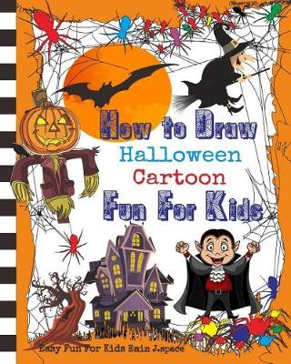 Book cover for How to Draw Halloween Cartoon