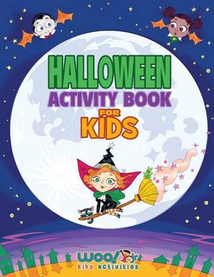 Book cover for Halloween Activity Book For Kids