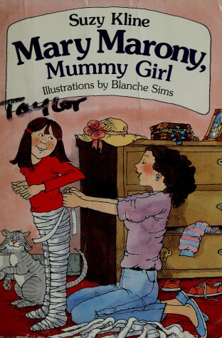 Book cover for Mary Marony and the Mummy Girl