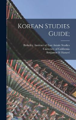 Cover of Korean Studies Guide;