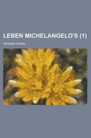 Cover of Leben Michelangelo's (1 )