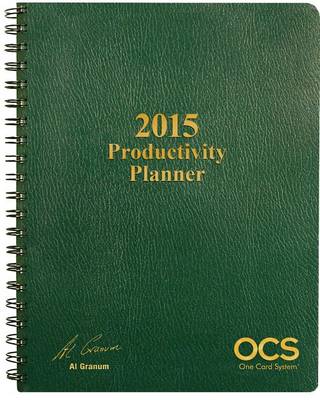Book cover for 2015 Ocs Productivity Planner