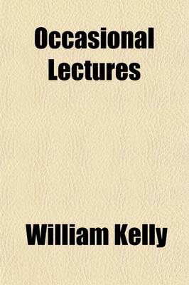 Book cover for Occasional Lectures