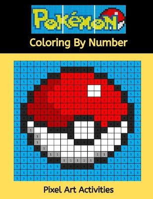 Book cover for Pokemon Coloring By Number