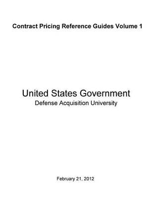 Book cover for Contract Pricing Reference Guides (CPRG) Volume I Price Analysis