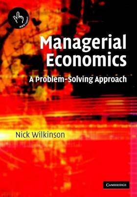 Book cover for Managerial Economics: A Problem-Solving Approach