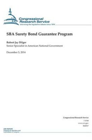 Cover of SBA Surety Bond Guarantee Program