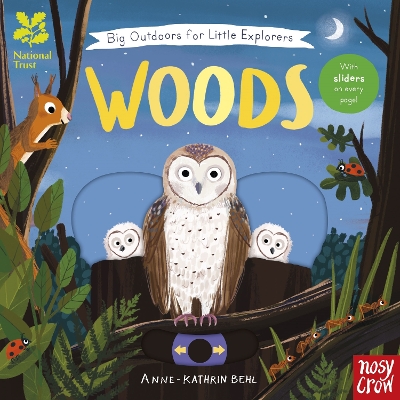 Book cover for National Trust: Big Outdoors for Little Explorers: Woods