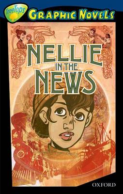 Book cover for Oxford Reading Tree: Level 14: Treetops Graphic Novels: Nellie in the News