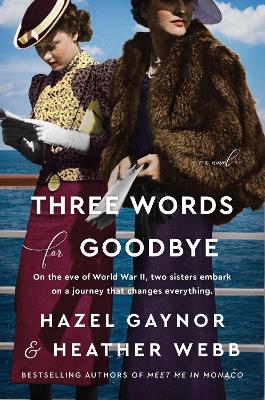 Book cover for Three Words for Goodbye