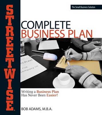 Book cover for Adams Streetwise Complete Business Plan